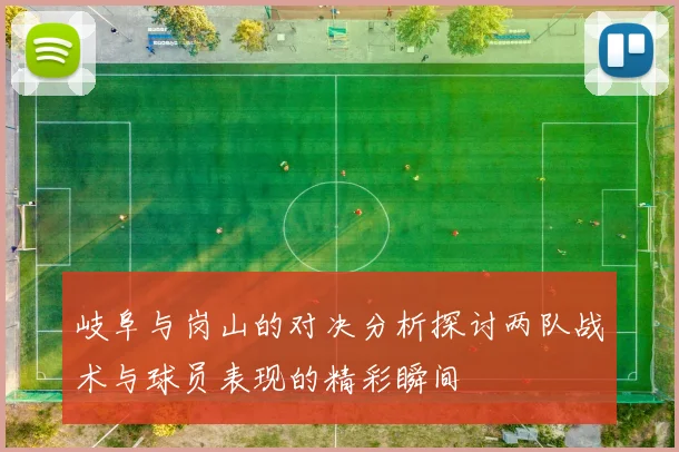 岐阜与岗山的对决分析探讨两队战术与球员表现的精彩瞬间